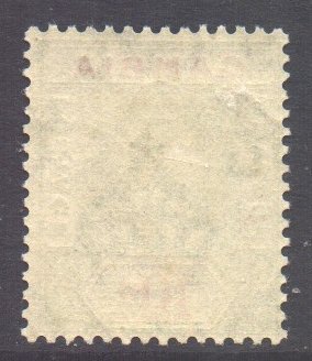 Gambia Scott 95 - SG116, 1921 Script CA 10d MH*