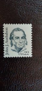 US Scott # 1863; 22c John Audubon from 1985; MNH, og, dull; VF centering