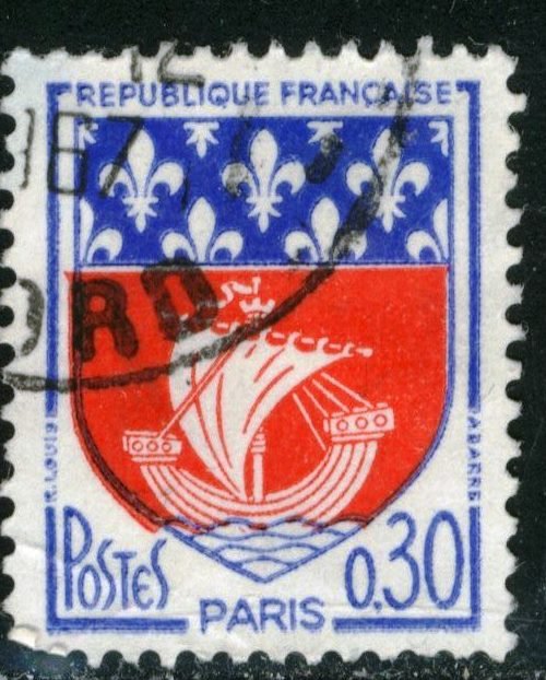 FRANCE #1095 , USED FAULT - 1964 - FRAN107NS8