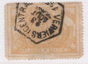 Belgium Parcel Post Railway 1895-97 2fr Used Stamp A25P57F20768-