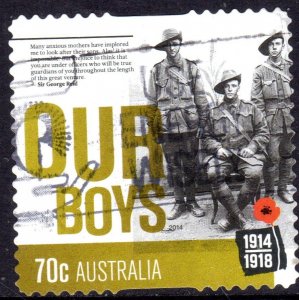 AUSTRALIA..2014 WORLD WAR ONE USED