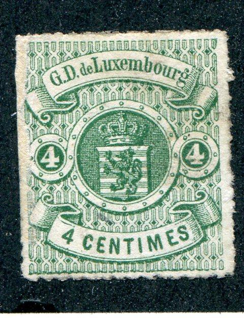 Luxembourg #16  Unused  VF - Lakeshore Philatelics