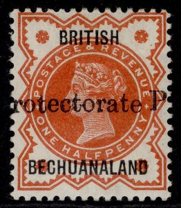 BECHUANALAND PROTECTORATE QV SG55, ½d vermilion, M MINT. Cat £275.