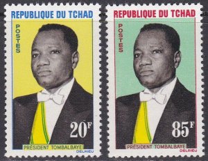 Chad Sc #86-87 MNH