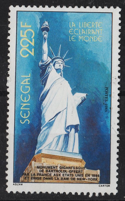 Senegal 1986 Centenary of the Statue of Liberty (1/1) USED