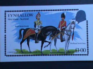 EYNHALLOW-SCOTLAND-CENTENARY OF WINSTON CHURCHILL MNH IMPERF S/S VERY FINE