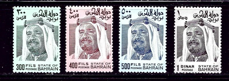 Bahrain 235-38 MNH 1976 partial set