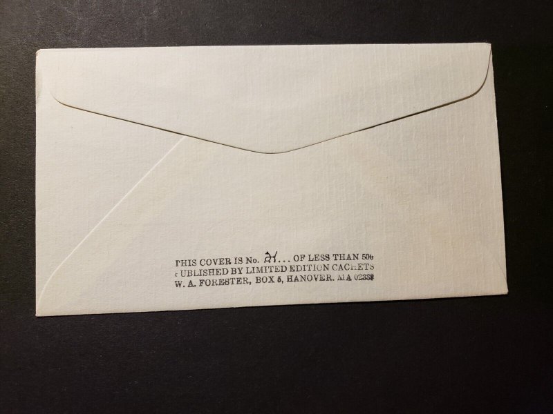 USS REUBEN JAMES DD-245 Naval Cover 1981 SINKING WWII TORPEDOED Cachet  