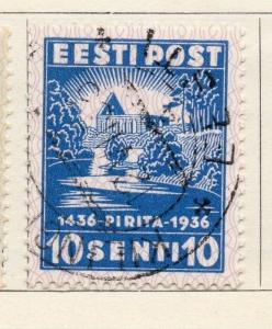 Estonia 1936 Early Issue Fine Used 10s. 191925