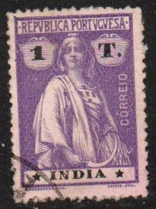 Portuguese India Sc #367 Used