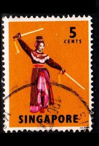 SINGAPUR SINGAPORE [1968] MiNr 0086 C ( O/used ) Trachten