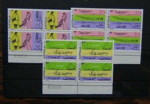 Australia 1971 Australia Asia 28th International conference Congress block x 4