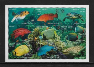 FISH - SIERRA LEONE #1799   MNH