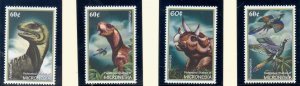 MICRONESIA Sc 449-56 NH SET+2M/S+2S/S OF 2001 - DINOSAURS - (JO23)