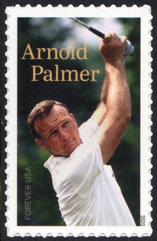 SC#5455 (55¢) Arnold Palmer Single (2020) SA
