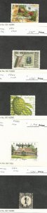 Barbados, Postage Stamp, #899, 911, 947, 989, J2 Used, 1934-2000