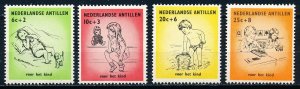 Netherlands Antilles #B51-B54  Set of 4 MH