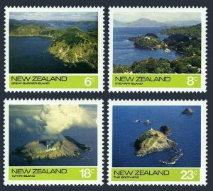 New Zealand 563-566,hinged.Michel 643-646. Offshore Islands 1974.Great Barrier,