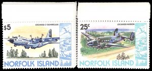 NORFOLK ISLANDS 256-70  Mint (ID # 93561)