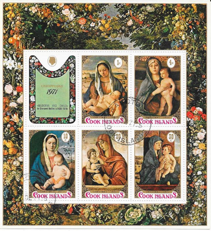 Cook Islands #314a 1971 Chrisrtmas  (U) CV $2.75