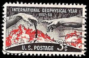 # 1107 USED GEOPHYSICAL YEAR