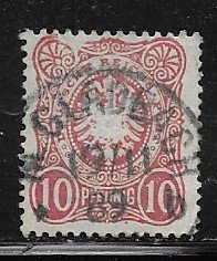 Germany Sc.# 39 Used Mi.# 41a on piece L174