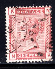 Great Britain used #79 1p Victoria Position: NK