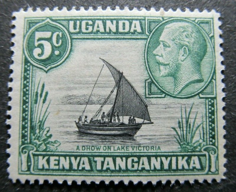 KENYA UGANDA AND TANGANYKA 1935-37 1c SG 111 MH* A4P39F44