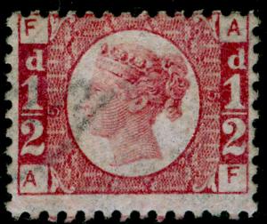 SG48, ½d rose-red PLATE 5, M MINT. Cat £110. AF