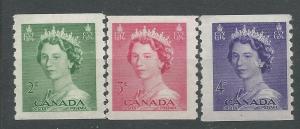 Canada Scott # 331 - 333 - MH