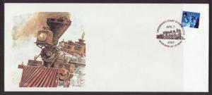 US Crossroads Stamp Show,White River Jct,VT 2001 # 10 Cover