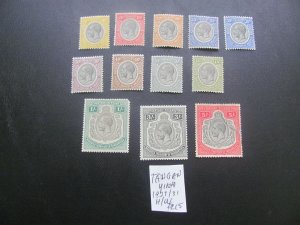 TANGANYIKA 1927/1931 HINGED/USED  SET VF/XF $215 (160)