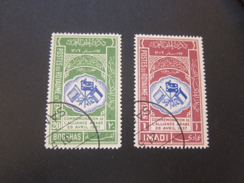 Yemen 1939 Sc 28-9 OG