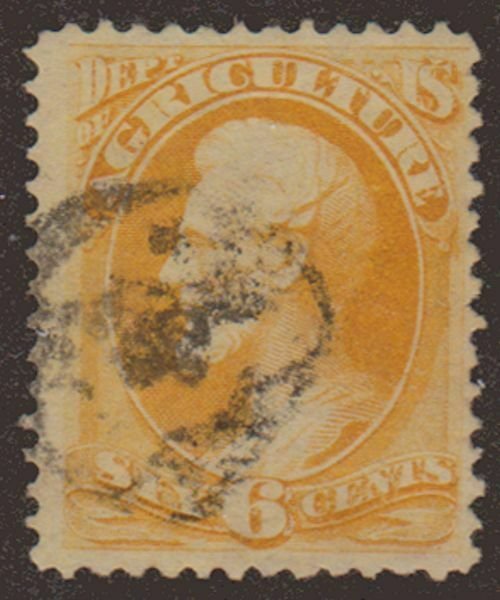 MALACK O4 F/VF, nice cancel, rare stamp w6667