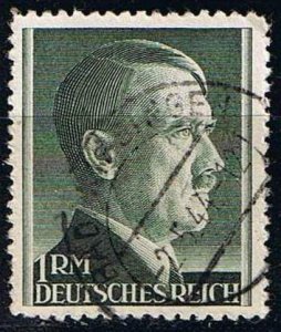 Germany 1942,Sc.#524 used Hitler, perf 12 1/2