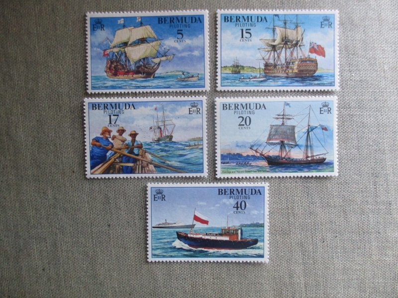 Bermuda, Scott# 355-359, MNH