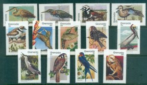 Grenada 1989 Birds Asst (13/14, no $10) MUH