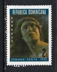 DOMINICAN REPUBLIC 762 VFU RELIGION T292-7