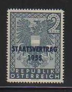 Austria MNH sc# 604 Treaty