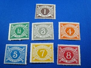 IRELAND  1971  -  SCOTT # J15-J21  -  MNH       (Hi22)