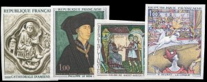 France, 1950-Present #1236-1239 (YT 1586-1588a) Cat€372, 1969 Paintings, im...