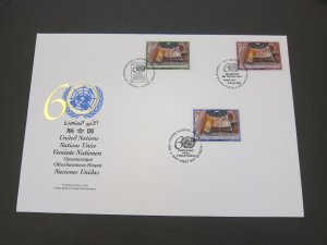 United Nations (NY,Vienna,Geneva) 2005 Sc 357,434,874 FDC
