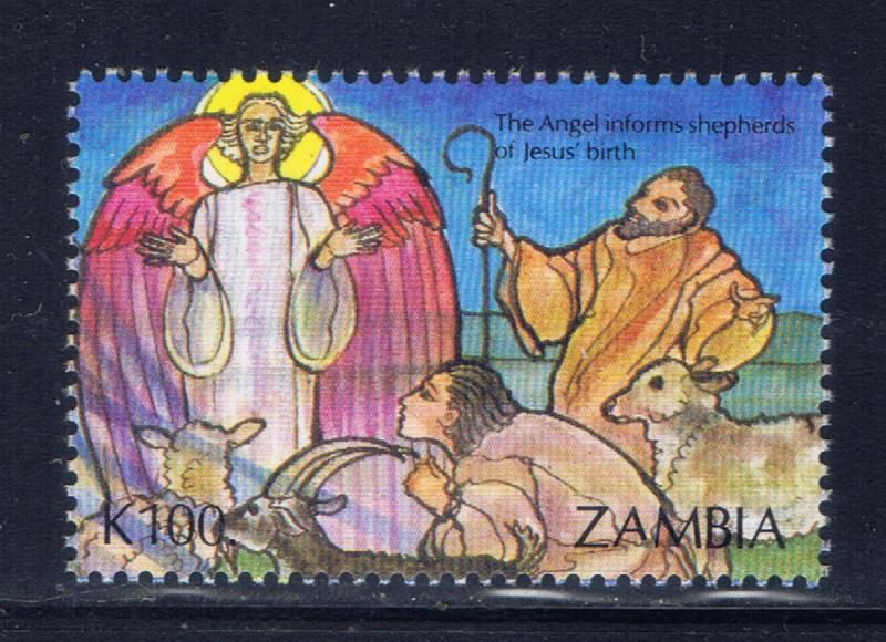 Zambia 589 MNH 1992 Angels and Shepherds