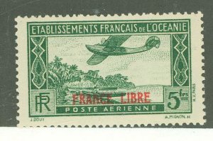 French Polynesia #C2  Single (Complete Set)