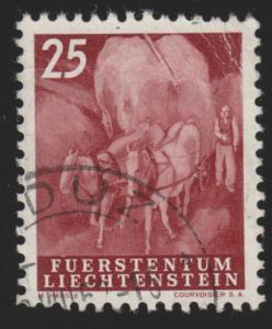 Liechtenstein 251 Laborer 1951