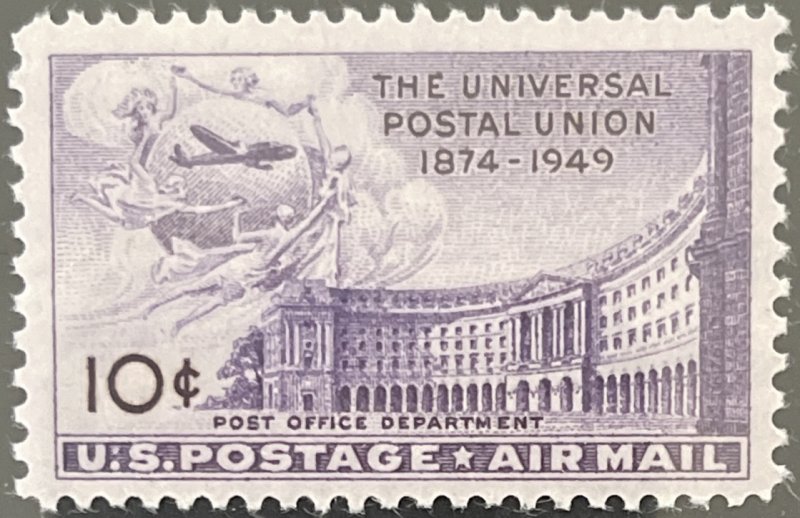 Scott #C42 1949 10¢ Universal Postal Union U.S. Post Office MNH OG VF