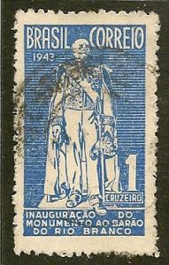 Brazil     Scott  620    Statue     Used  