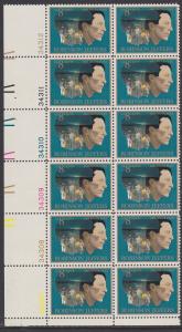 US 1485 Robinson Jeffers Plate Block MNH