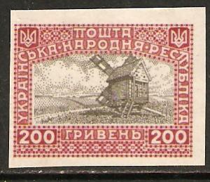 Ukraine  #Unissued Imperf From Printers Waste  (1920)