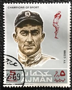 Ajman Used Single Baseball Player George Sisler L31